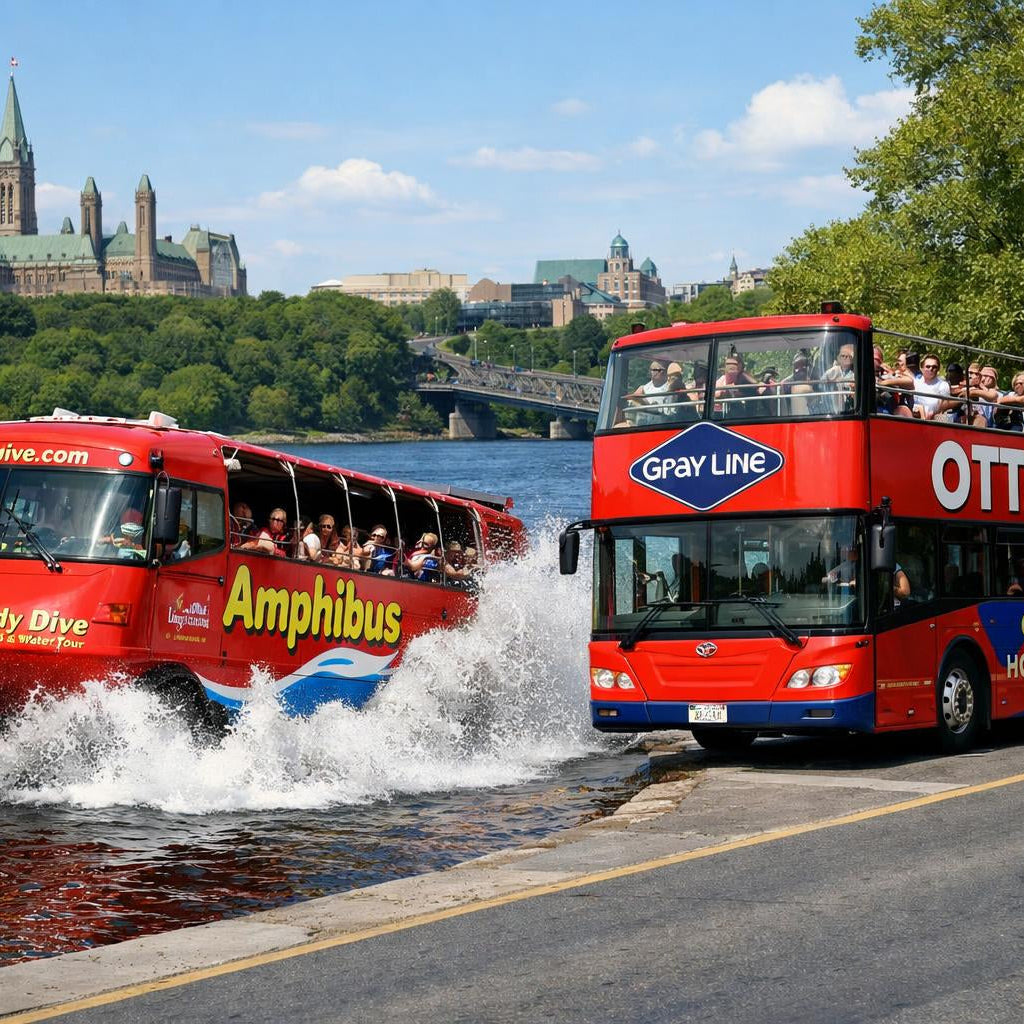 The Iconic Ottawa Duo: Double Decker + Lady Dive