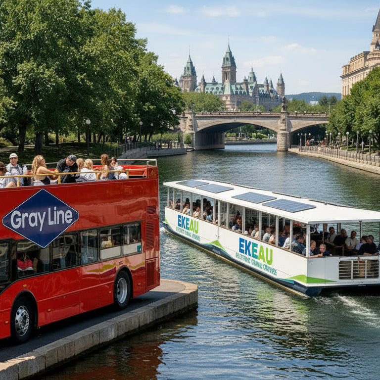 2-Day Hop-on Hop-off Pass & UNESCO Canal Cruise