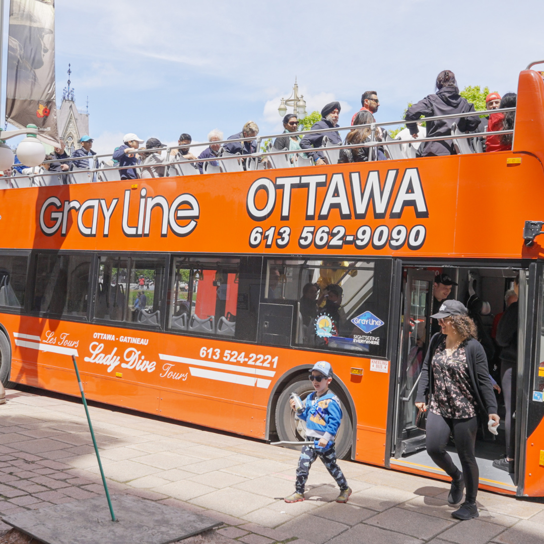 Combo – Ottawa River and Gray Line – 1 Day